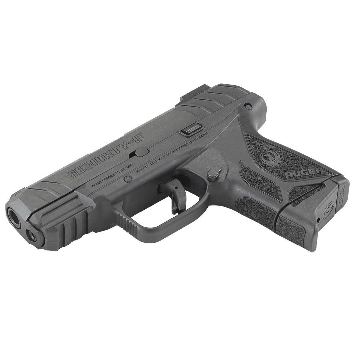 Ruger Security-9 Pro Compact 9mm Luger 3.42in Black Pistol - 10+1 Rounds Ruger Security-9 Pro Compact 9mm Luger 3.42in Black Pistol - 10+1 Rounds