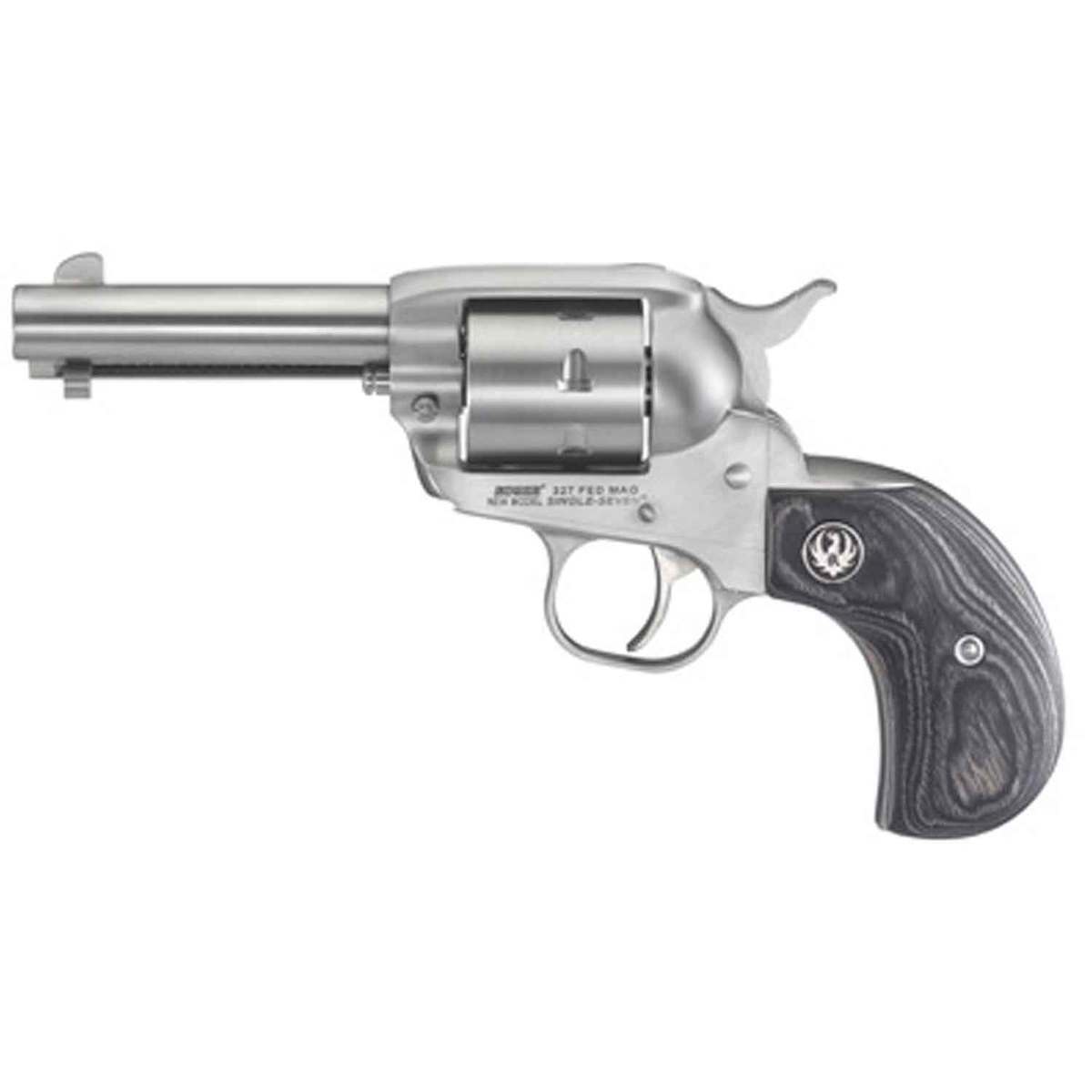 Ruger Single Seven Birdshead 327 Federal Magnum 3.75in Stainless Revolver - 7 Rounds Ruger Single Seven Birdshead 327 Federal Magnum 3.75in Stainless Revolver - 7 Rounds