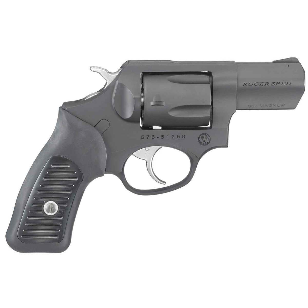 Ruger SP101 357 Magnum 2.25in Black Cerakote Revolver - 5 Rounds Ruger SP101 357 Magnum 2.25in Black Cerakote Revolver - 5 Rounds