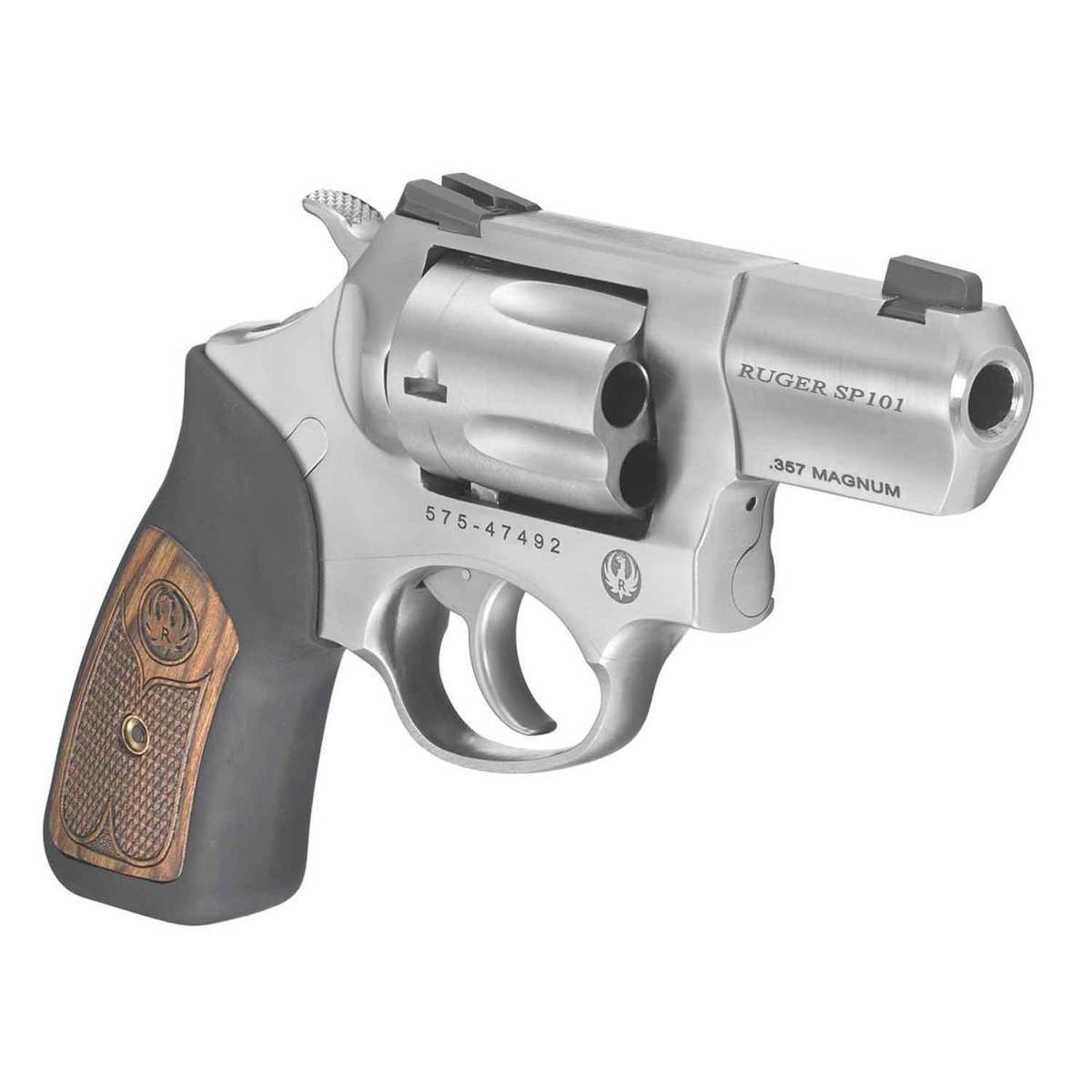 Ruger SP101 357 Magnum 2.25in Stainless Revolver - 5 Rounds Ruger SP101 357 Magnum 2.25in Stainless Revolver - 5 Rounds