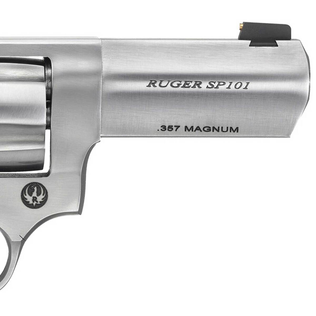 Ruger SP101 357 Magnum 3in Stainless Revolver - 5 Rounds Ruger SP101 357 Magnum 3in Stainless Revolver - 5 Rounds