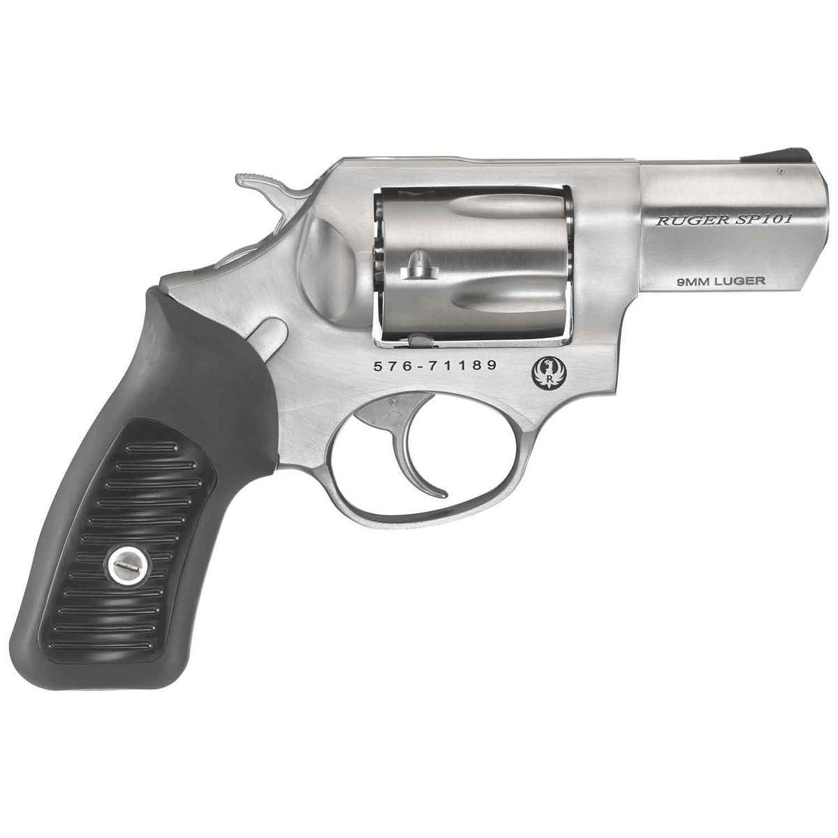 Ruger SP101 9mm Luger 2.25in Stainless Revolver - 5 Rounds Ruger SP101 9mm Luger 2.25in Stainless Revolver - 5 Rounds