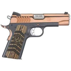Ruger SR1911 9mm Luger 4.25in Rose Gold Pistol - 9+1 Rounds