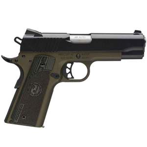 Ruger SR1911 Comander Lightweight 45Auto (ACP) 4.25in OD Green Pistol - 7+1 Rounds