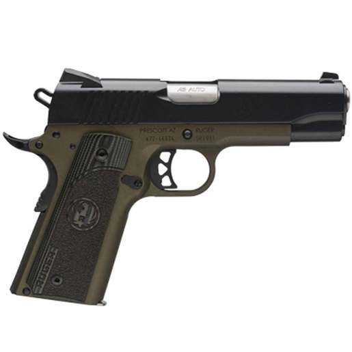 Ruger SR1911 Comander Lightweight 45Auto (ACP) 4.25in OD Green Pistol - 7+1 Rounds - Green image