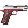 Ruger SR1911 Commander 45 Auto (ACP) 4.25in Stainless Pistol - 7+1 Rounds - Red