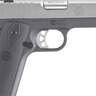 Ruger SR1911 Commander 9mm Luger 4.25in Low Glare Stainless Pistol - 9+1 Rounds - Black
