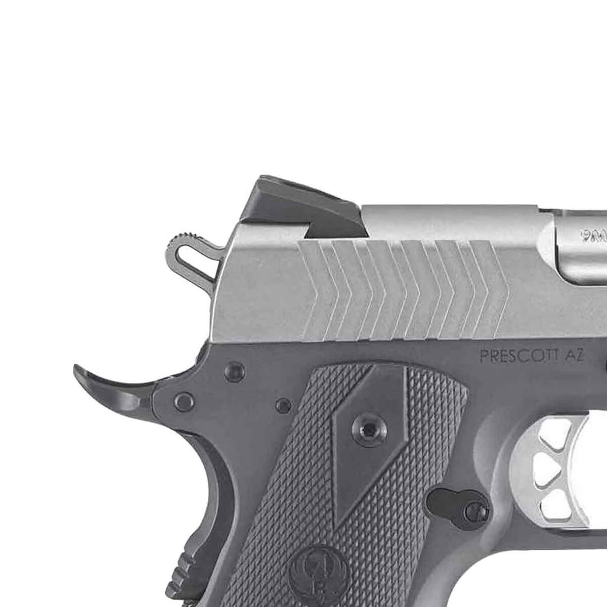 Ruger SR1911 Commander 9mm Luger 4.25in Low Glare Stainless Pistol - 9+1 Rounds - Black Ruger SR1911 Commander 9mm Luger 4.25in Low Glare Stainless Pistol - 9+1 Rounds - Black