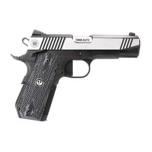 Ruger SR1911 Cust Shop 10mm Auto 4.25in Stainless Steel Pistol - 8+1 Rounds