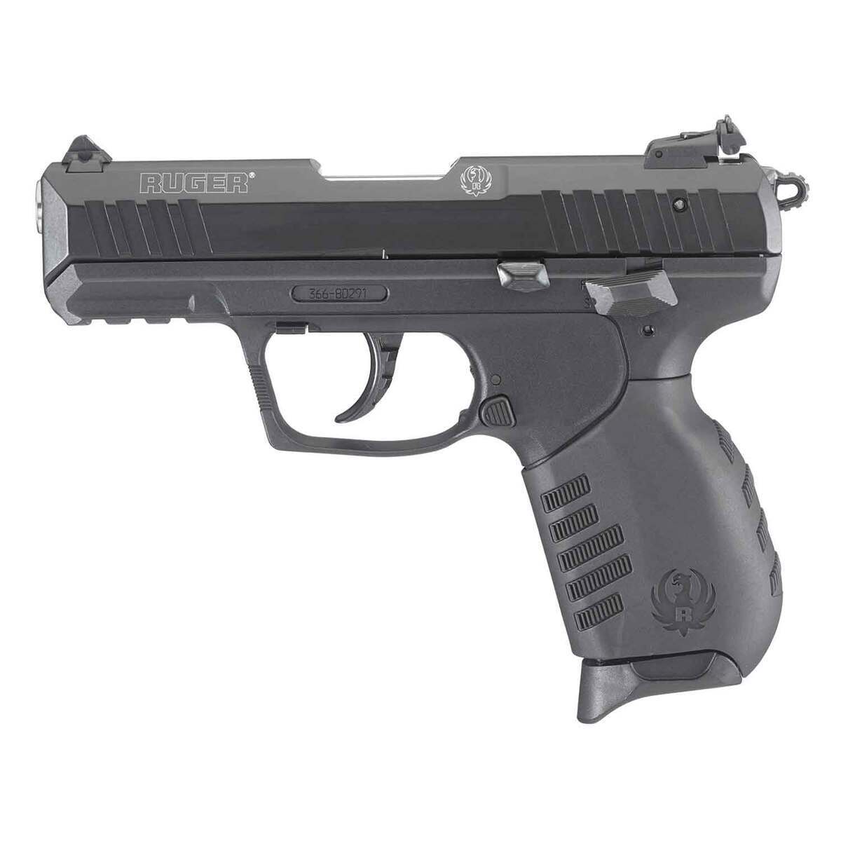 Ruger SR22 22 Long Rifle 3.5in Black Anodized Pistol - 10+1 Rounds - Black Ruger SR22 22 Long Rifle 3.5in Black Anodized Pistol - 10+1 Rounds - Black