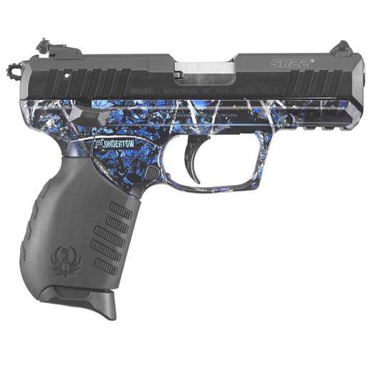 Ruger SR22 22 Long Rifle 3.5in Reduced Moon Shine Camo/Black Pistol - 10+1 Rounds - Camo image
