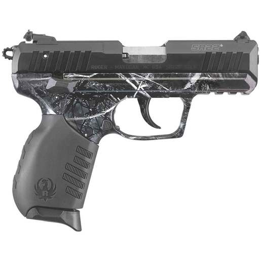 Ruger SR22 22 Long Rifle 3.5in Reduced Moon Shine Harvest Moon Camo/Black Pistol - 10+1 Rounds - Camo image