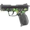 Ruger SR22 22 Long Rifle 3.5in Reduced Moon Shine Toxic Camo/Black Pistol - 10+1 Rounds - Camo