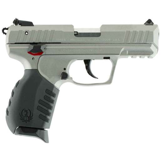 Ruger SR22 22 Long Rifle 3.5in Savage Stainless Cerakote/Black Pistol - 10+1 Rounds - Gray image