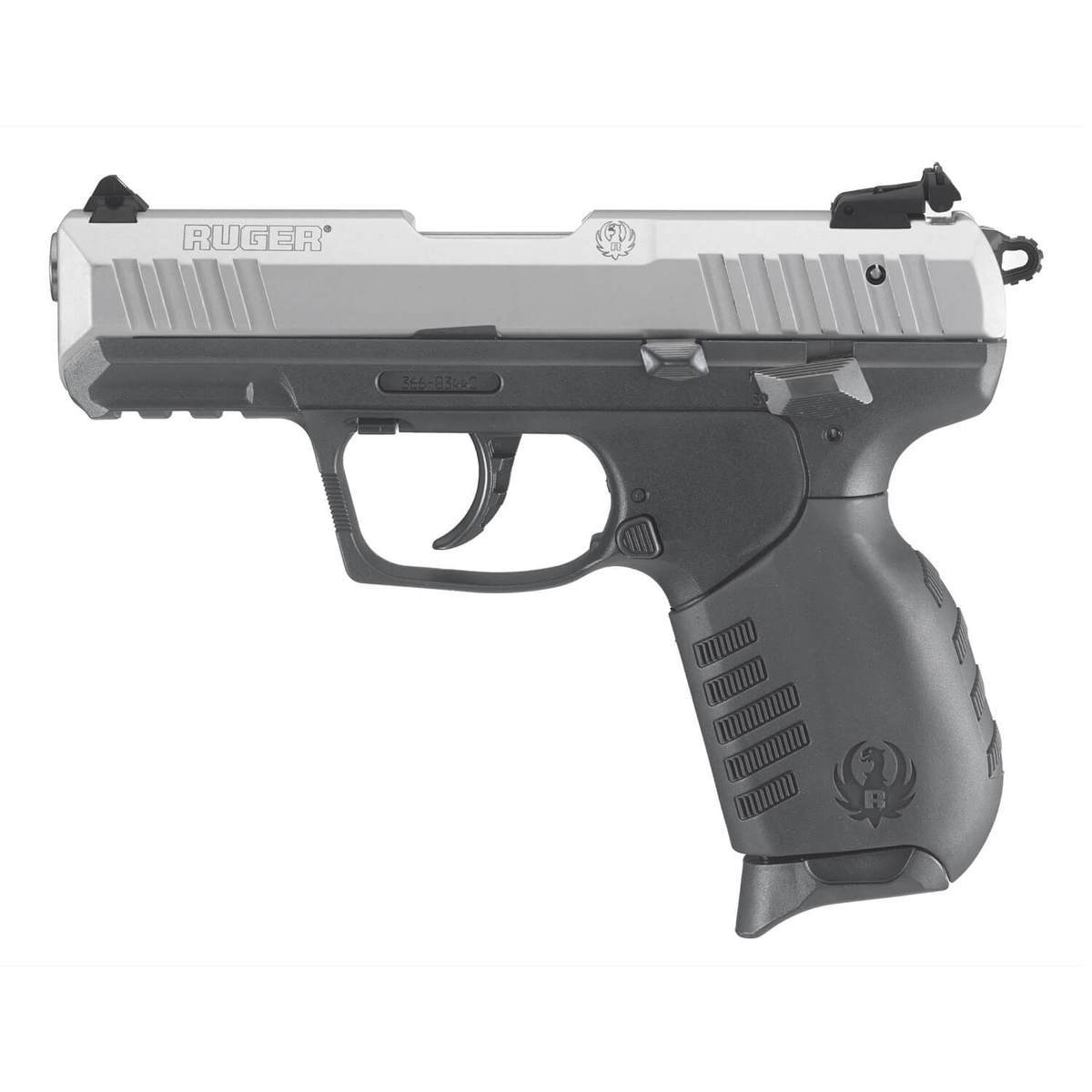 Ruger SR22 22 Long Rifle 3.5in Silver/Black Pistol - 10+1 Rounds Ruger SR22 22 Long Rifle 3.5in Silver/Black Pistol - 10+1 Rounds