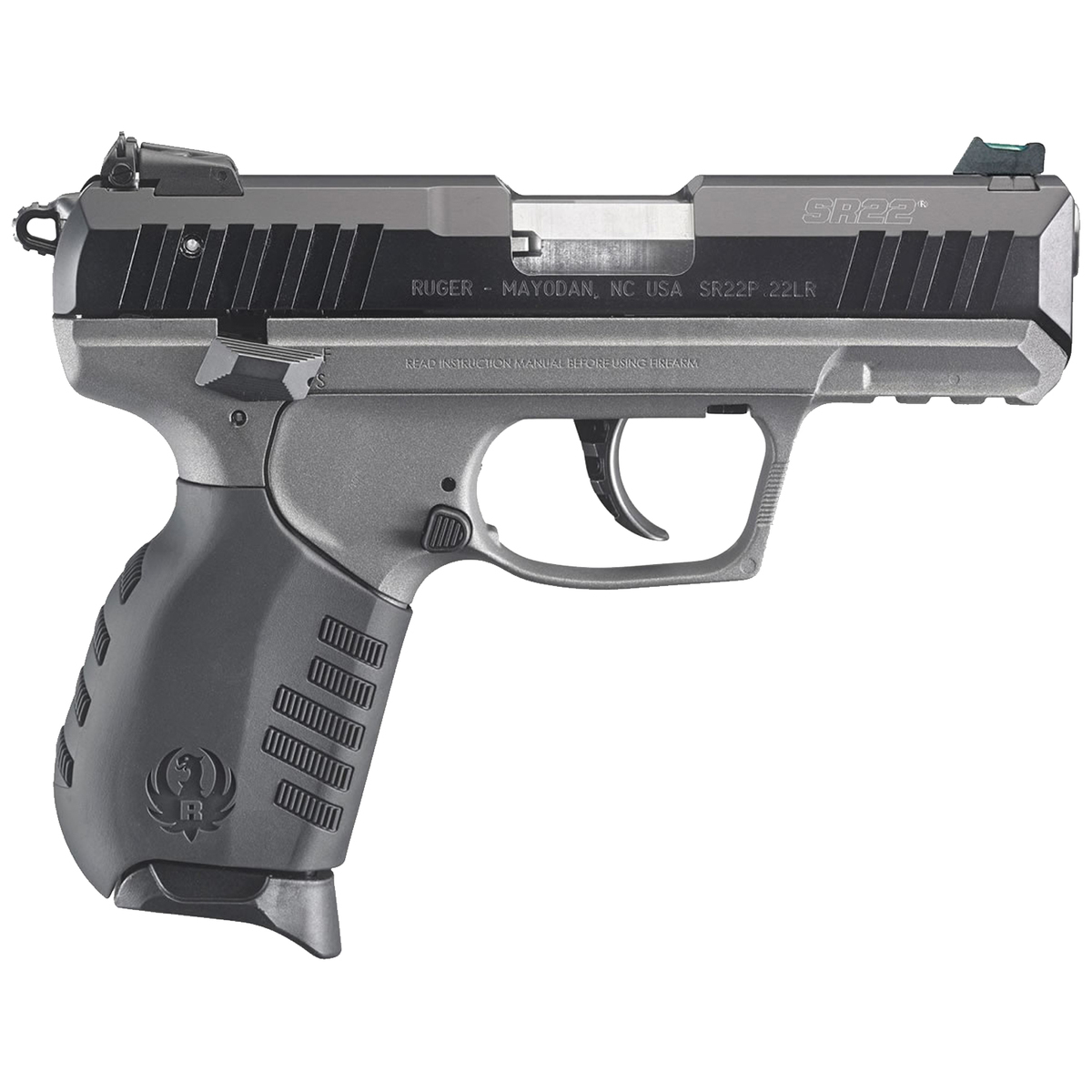 Ruger SR22 22 Long Rifle 3.5in Tungstun Cerakote/Black Pistol - 10+1 Rounds - Tungstun Cerakote Ruger SR22 22 Long Rifle 3.5in Tungstun Cerakote/Black Pistol - 10+1 Rounds - Tungstun Cerakote