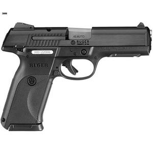 Ruger SR45 45 Auto (ACP) 4.5in Black Nitride Pistol - 10+1 Rounds Ruger SR45 45 Auto (ACP) 4.5in Black Nitride Pistol - 10+1 Rounds