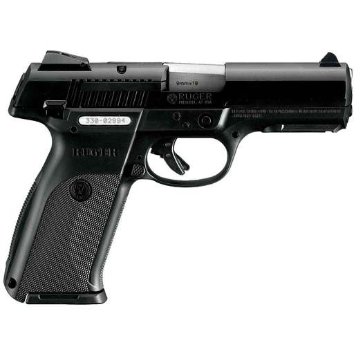 Ruger SR9 9mm Luger 4.14in Black Pistol - 17+1 Rounds - Black image