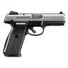 Ruger SR9 9mm Luger 4.14in Stainless/Black Pistol - 10+1 Rounds - Black