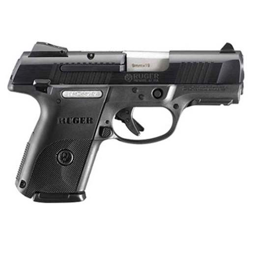 Ruger SR9c 9mm Luger 3.4in Black Pistol - 10+1 Rounds - Black image