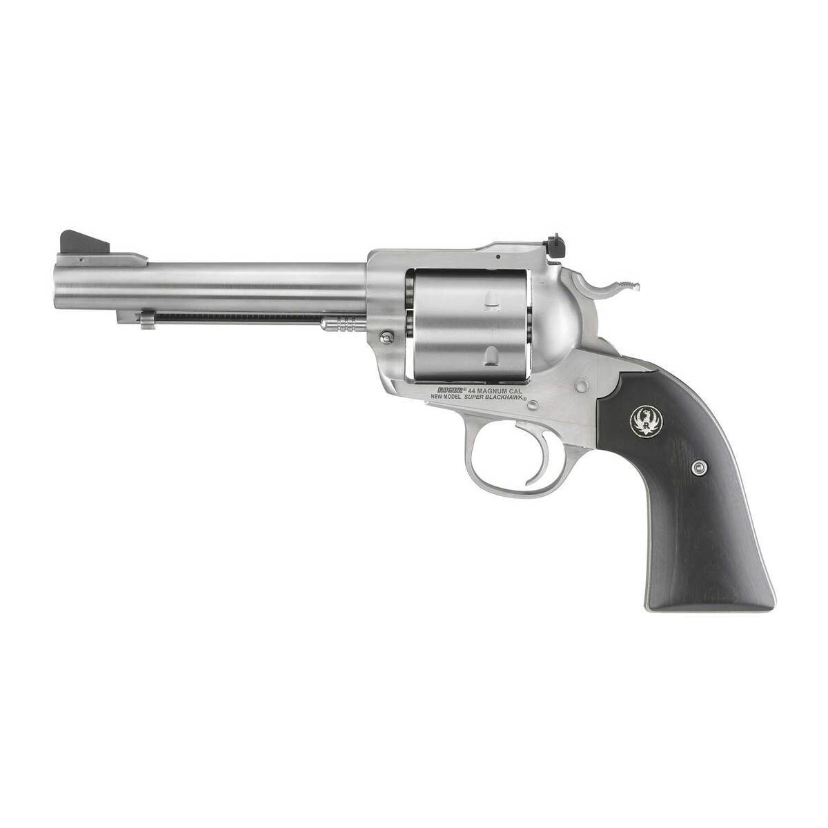 Ruger Super Blackhawk Bisley 44 Magnum 5.5in Stainless Revolver - 6 Rounds Ruger Super Blackhawk Bisley 44 Magnum 5.5in Stainless Revolver - 6 Rounds