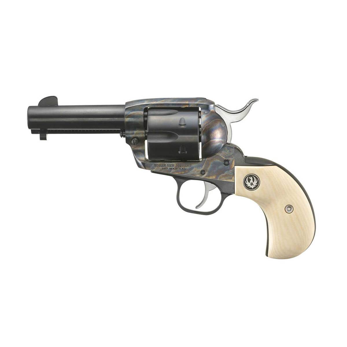 Ruger Vaquero 357 Magnum 3.75in Blued Revolver - 6 Rounds Ruger Vaquero 357 Magnum 3.75in Blued Revolver - 6 Rounds