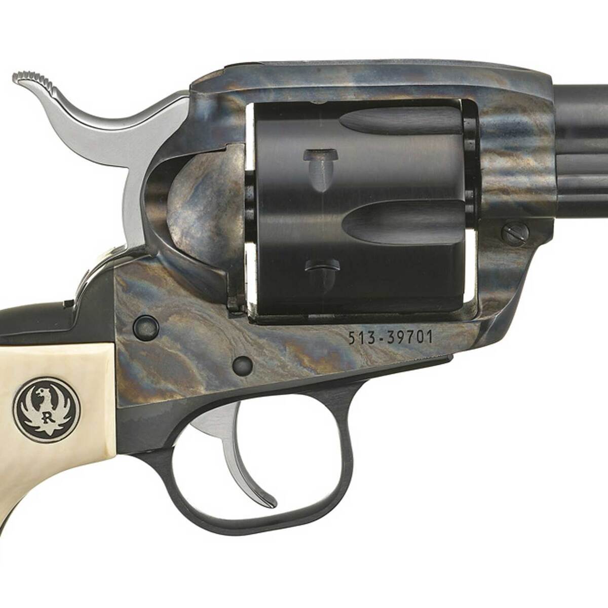 Ruger Vaquero 357 Magnum 3.75in Blued Revolver - 6 Rounds Ruger Vaquero 357 Magnum 3.75in Blued Revolver - 6 Rounds