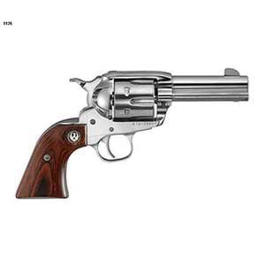 Ruger Vaquero 357 Magnum 3.75in High Gloss Stainless Revolver - 6 Rounds