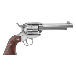 Ruger Vaquero 45 (Long) Colt 4.62in High Gloss Stainless Revolver - 6 Rounds