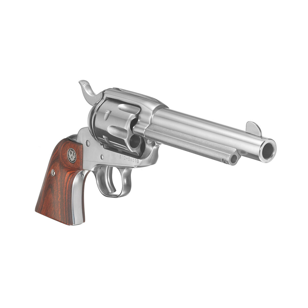 Ruger Vaquero 45 (Long) Colt 4.62in High Gloss Stainless Revolver - 6 Rounds Ruger Vaquero 45 (Long) Colt 4.62in High Gloss Stainless Revolver - 6 Rounds