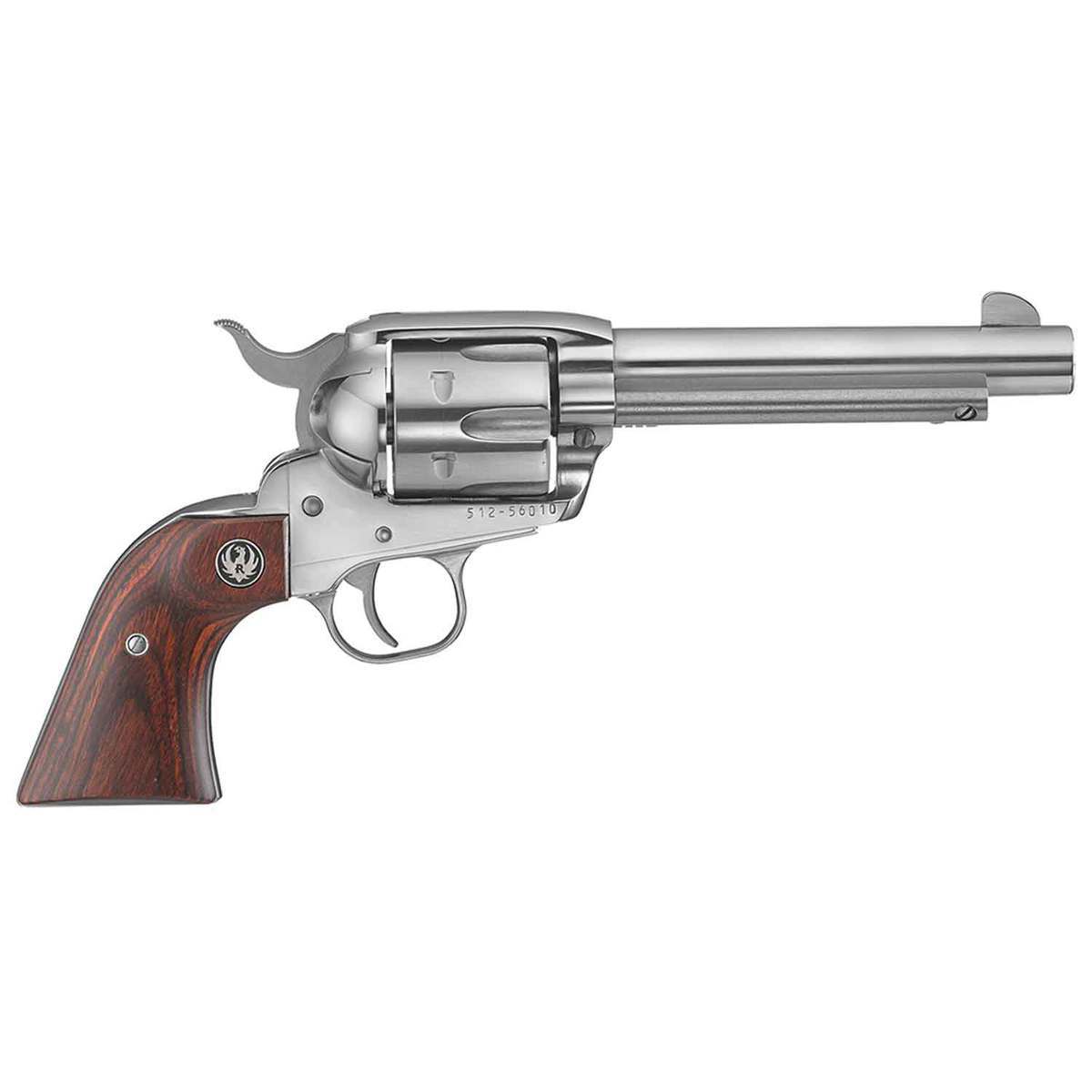 Ruger Vaquero 45 (Long) Colt 5.5in High Gloss Stainless Revolver - 6 Rounds Ruger Vaquero 45 (Long) Colt 5.5in High Gloss Stainless Revolver - 6 Rounds