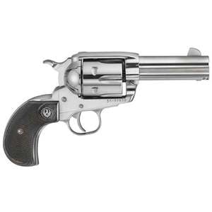 Ruger Vaquero Birdshead 44 Magnum 3.75in High Gloss Stainless Revolver - 6 Rounds