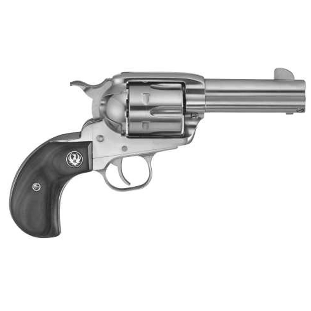 Ruger Vaquero Birdshead 45 (Long) Colt 3.75in High Gloss Stainless Revolver - 6 Rounds Ruger Vaquero Birdshead 45 (Long) Colt 3.75in High Gloss Stainless Revolver - 6 Rounds