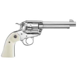 Ruger Vaquero Bisley 357 Magnum 5.5in High Gloss Stainless Revolver - 6 Rounds