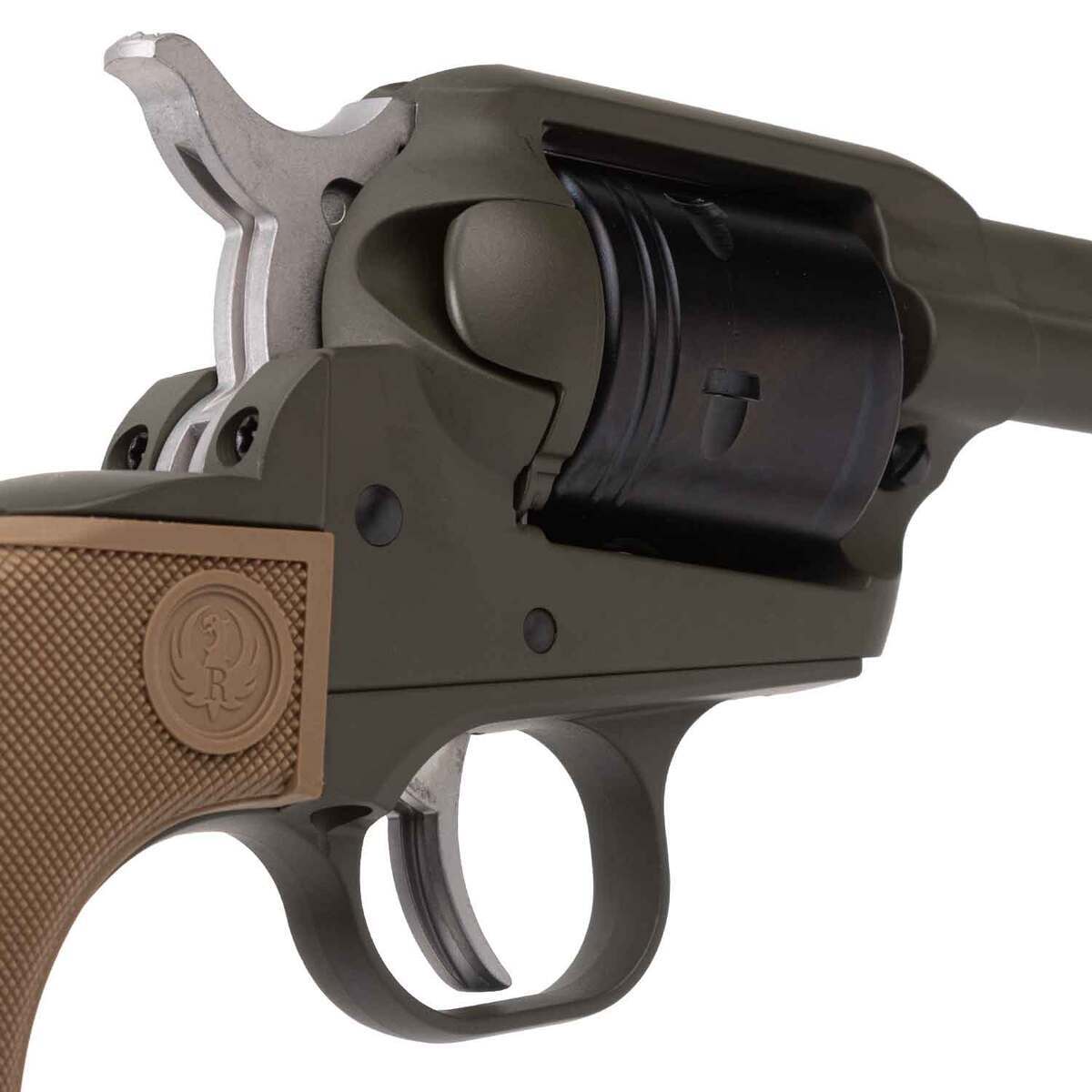 Ruger Wrangler 22 Long Rifle 3.75in OD Green Cerakote Revolver - 6 Rounds Ruger Wrangler 22 Long Rifle 3.75in OD Green Cerakote Revolver - 6 Rounds