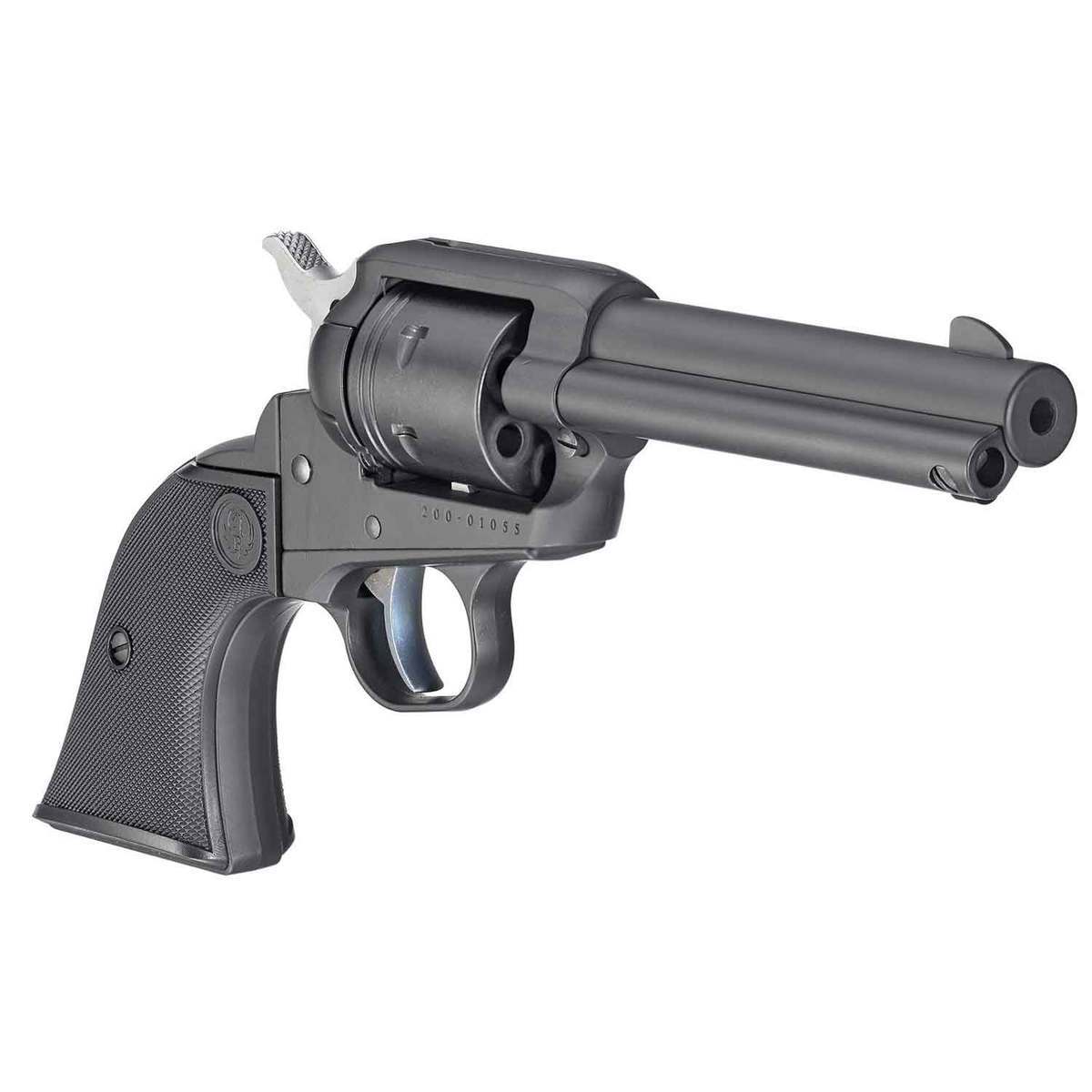 Ruger Wrangler 22 Long Rifle 4.62in Black Revolver - 6 Rounds Ruger Wrangler 22 Long Rifle 4.62in Black Revolver - 6 Rounds