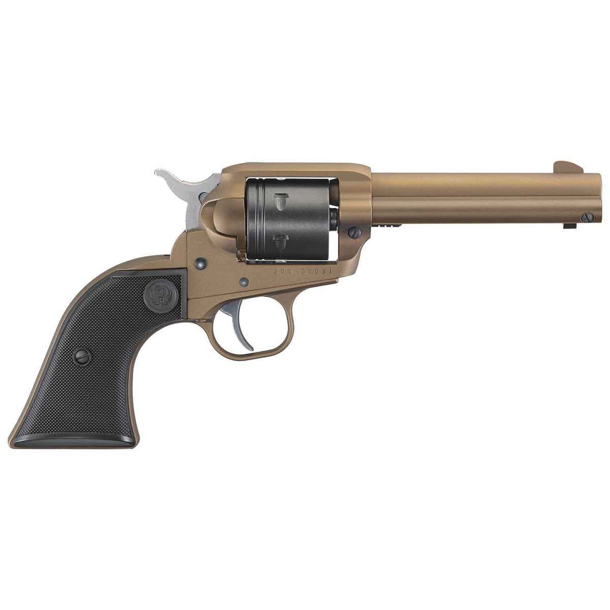 Ruger Wrangler 22 Long Rifle 4.62in Burnt Bronze Revolver - 6 Rounds Ruger Wrangler 22 Long Rifle 4.62in Burnt Bronze Revolver - 6 Rounds