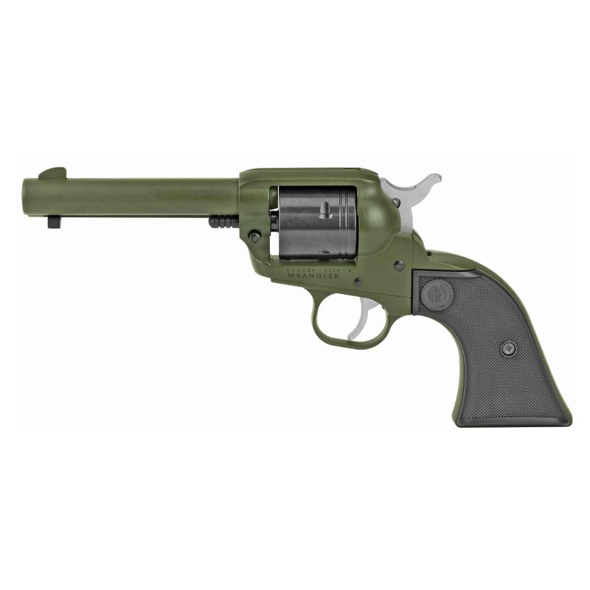 Ruger Wrangler 22 Long Rifle 4.62in OD Green - 6 Rounds Ruger Wrangler 22 Long Rifle 4.62in OD Green - 6 Rounds