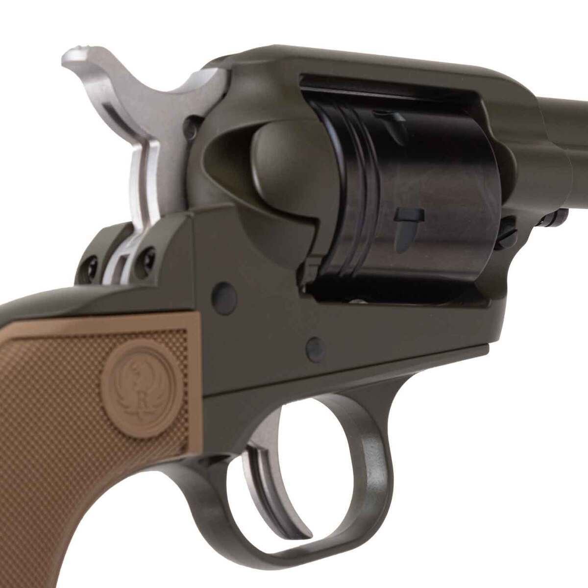 Ruger Wrangler 22 Long Rifle 6.5in OD Green Cerakote Revolver - 6 Rounds Ruger Wrangler 22 Long Rifle 6.5in OD Green Cerakote Revolver - 6 Rounds