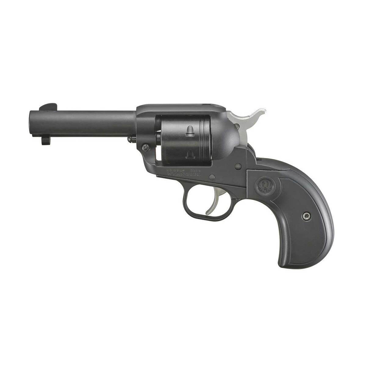 Ruger Wrangler 22LR 3.75in Black Cerakote Revolver - 6 Rounds Ruger Wrangler 22LR 3.75in Black Cerakote Revolver - 6 Rounds