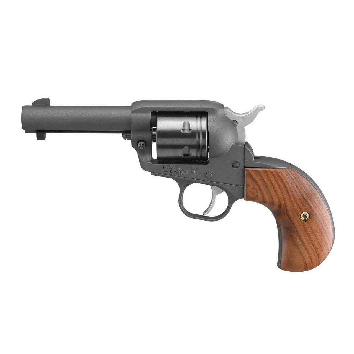 Ruger Wrangler 22LR 3.75in Cobalt Cerakote Revolver - 6 Rounds Ruger Wrangler 22LR 3.75in Cobalt Cerakote Revolver - 6 Rounds