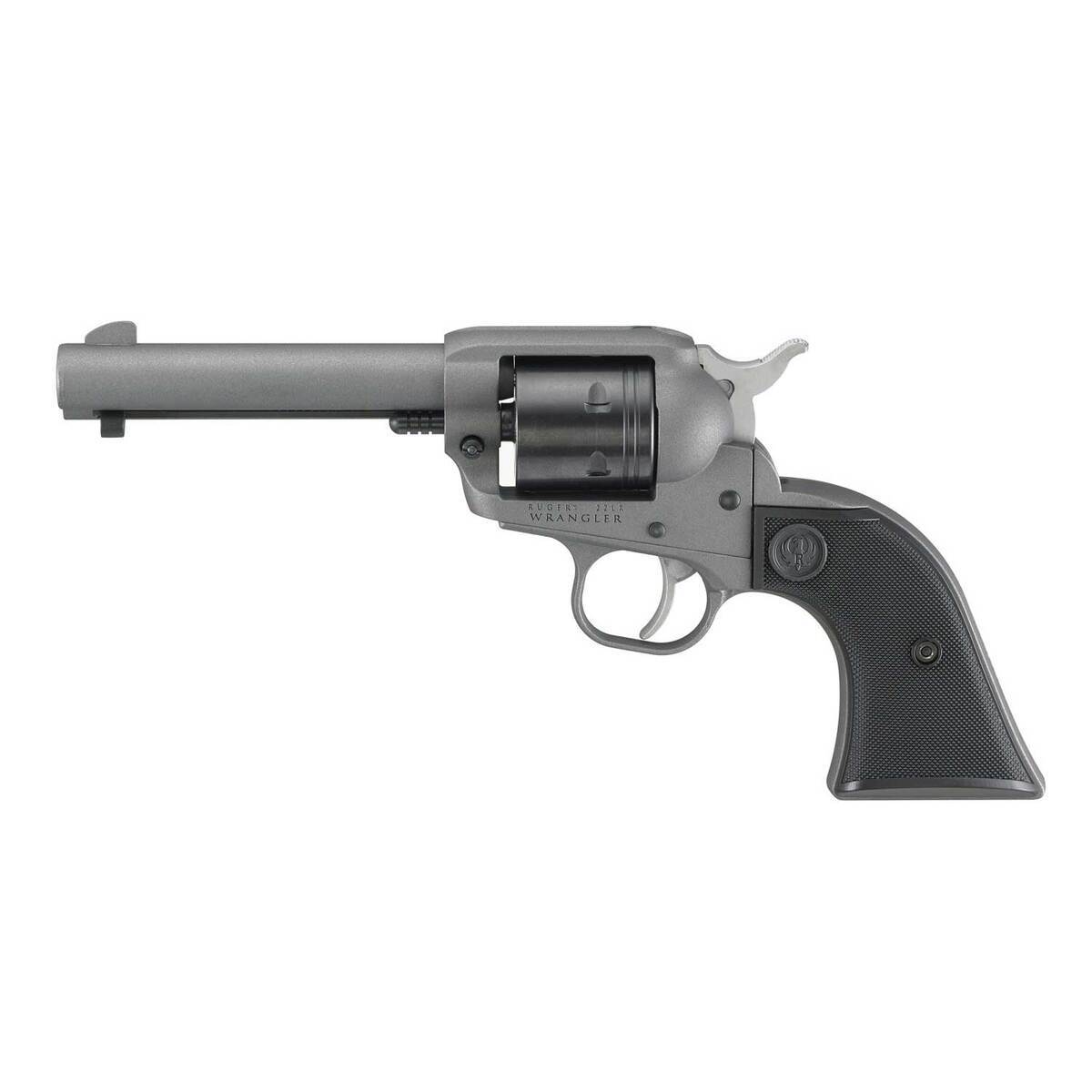 Ruger Wrangler 22LR 4.62in Tungsten Cerakote Revolver - 6 Rounds Ruger Wrangler 22LR 4.62in Tungsten Cerakote Revolver - 6 Rounds