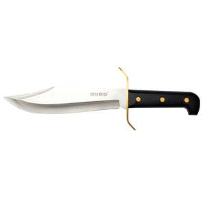Ruko Bowie 9.5 inch Fixed Blade Knife - Black
