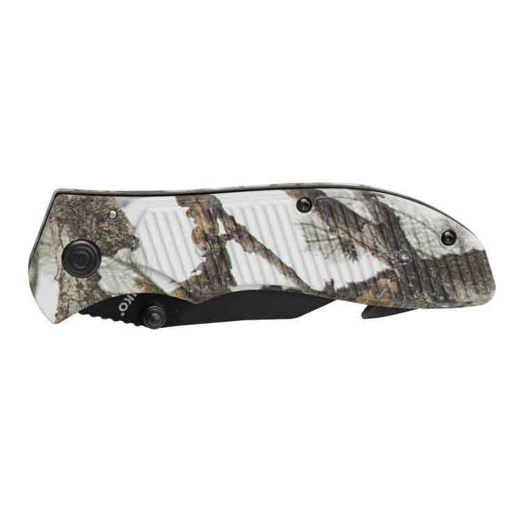Ruko Gut Hook 3.5 inch Folding Knife - Woodland Tundra Ruko Gut Hook 3.5 inch Folding Knife - Woodland Tundra