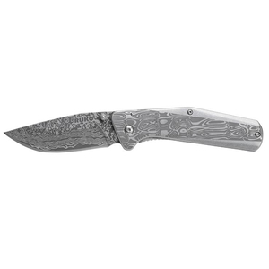Ruko Laser Engraved Damascus Pattern 3.25 inch Folding Knife Ruko Laser Engraved Damascus Pattern 3.25 inch Folding Knife