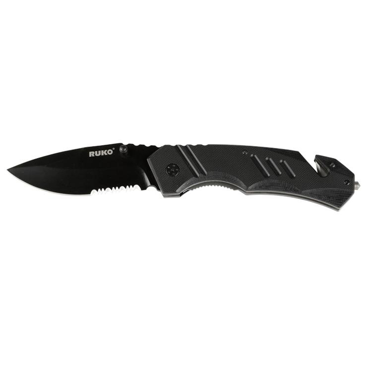 Ruko Whale Shark 4 inch Folding Knife - Black Ruko Whale Shark 4 inch Folding Knife - Black