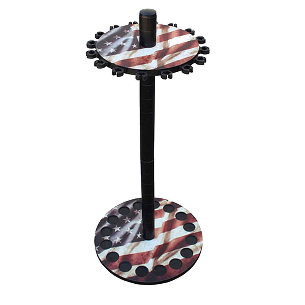 Rush Creek Creations Round Rod Rack - Americana, 16 Rod - Americana Rush Creek Creations Round Rod Rack - Americana, 16 Rod - Americana