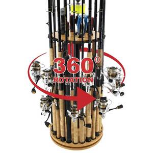 rotating fishing rod holder Driftmaster Little Flatliner 260 The assembled size is 15.5 in Rush Creek Creations 24 Fishing