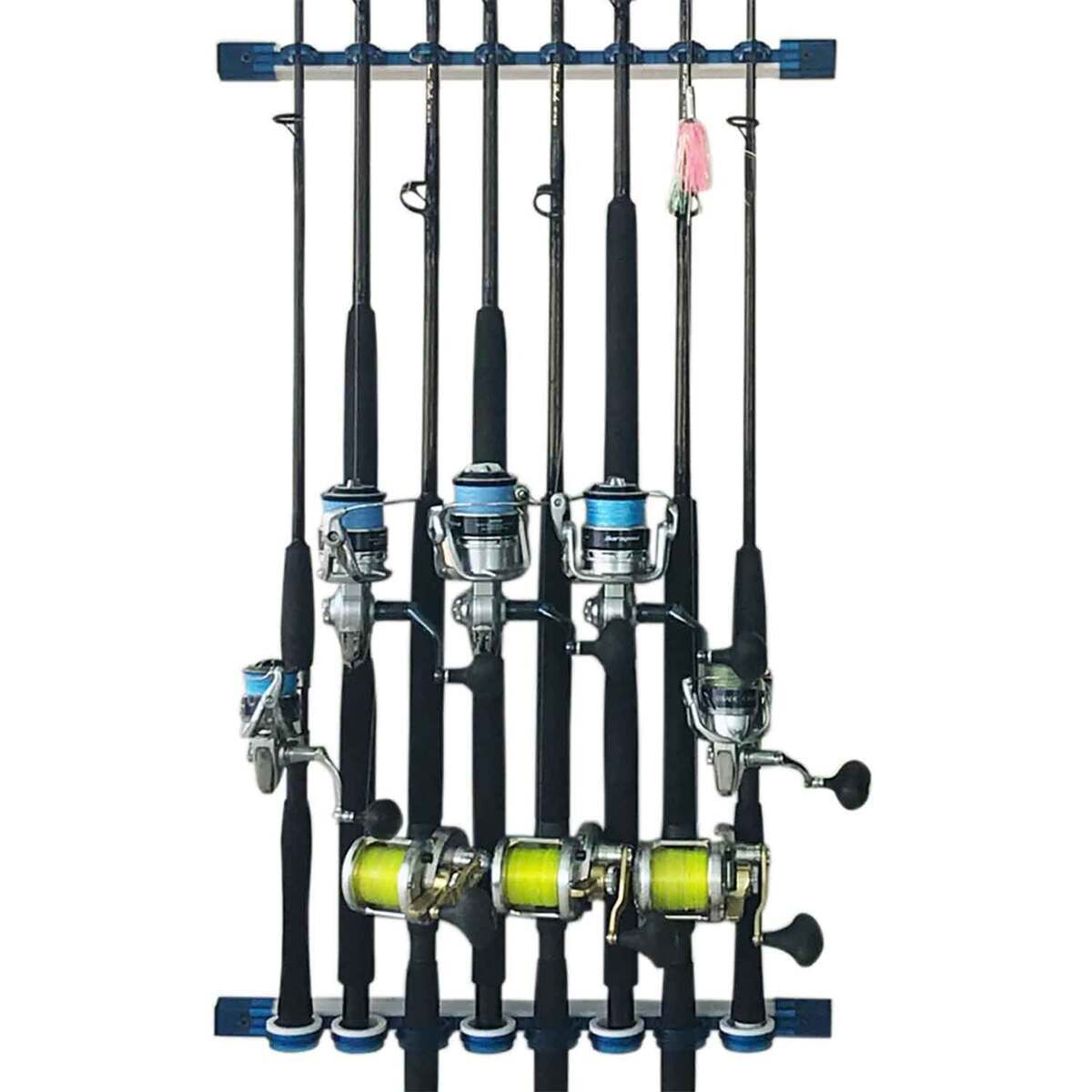 Rush Creek Creations All Weather Wall/Ceiling 8 Rod Rack | Sportsman's ...