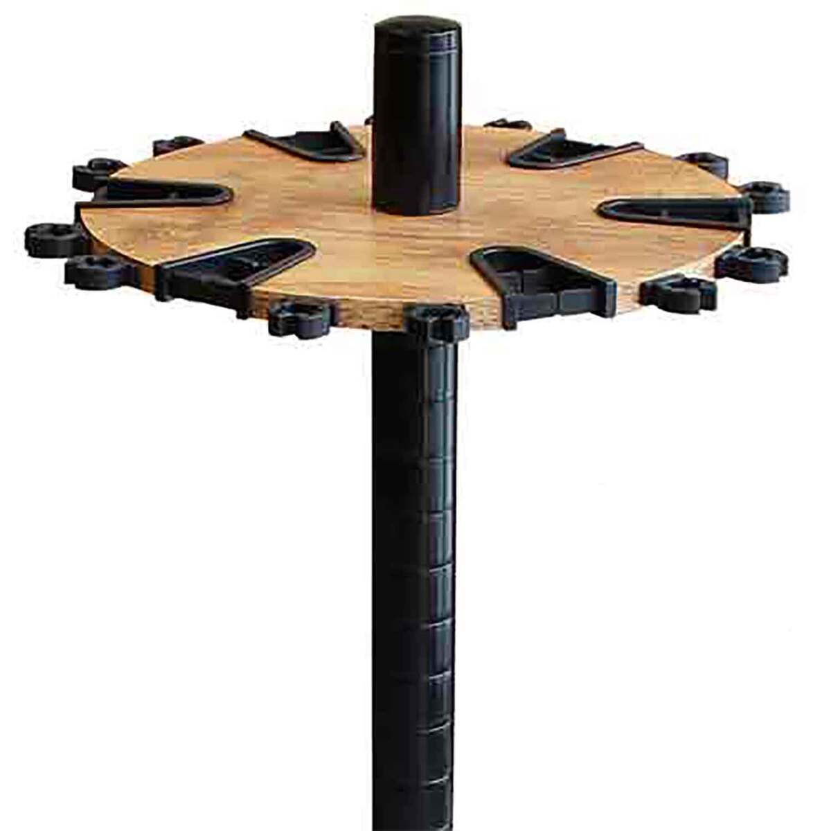 Rush Creek Creations Round Rod Rack - American Cherry, 24 Rod ...